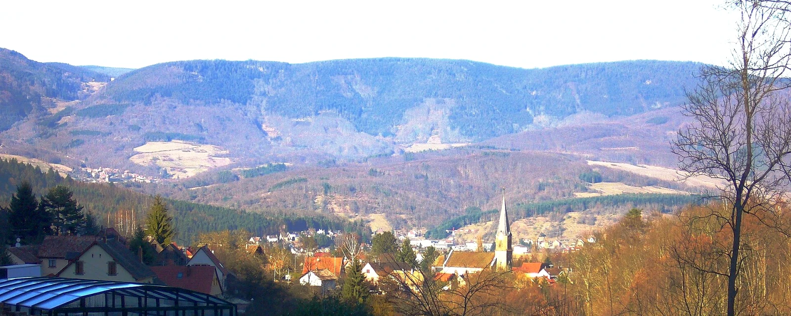 Vue de Breitenau, Bas-Rhin