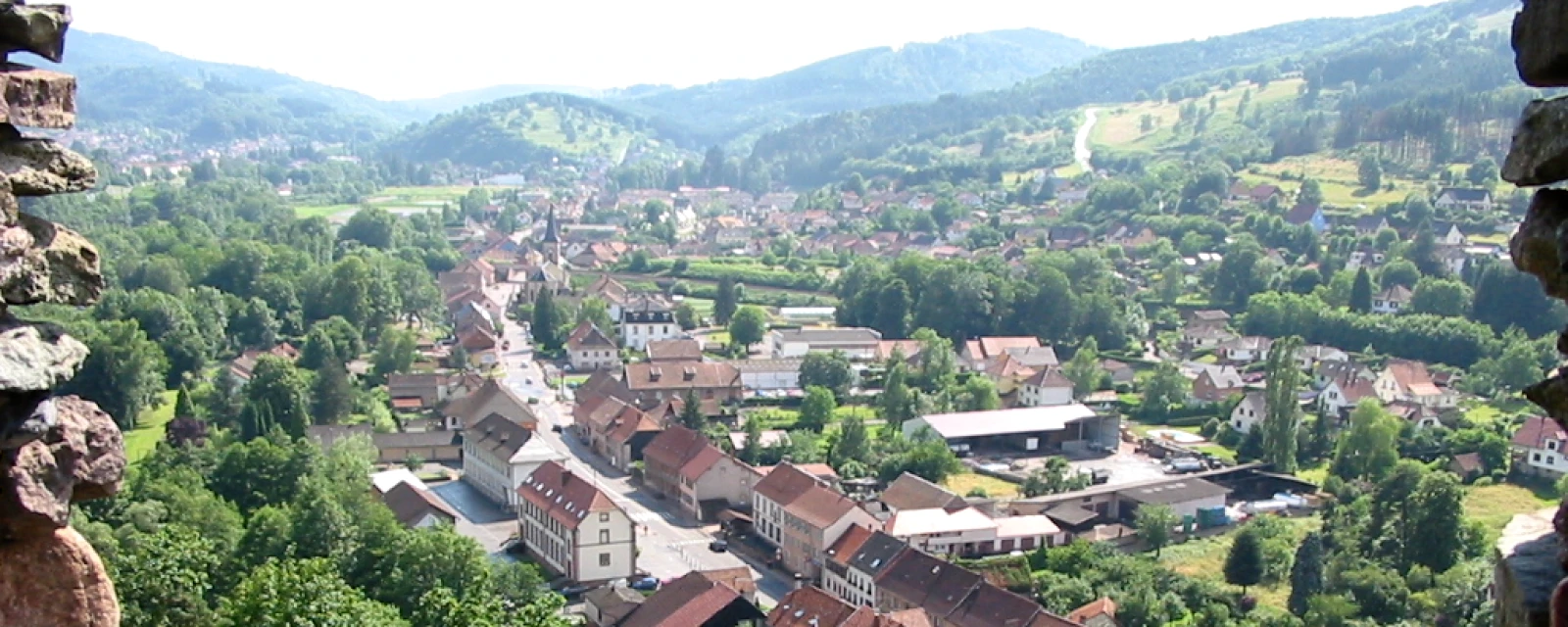 Vue de La Broque, Bas-Rhin