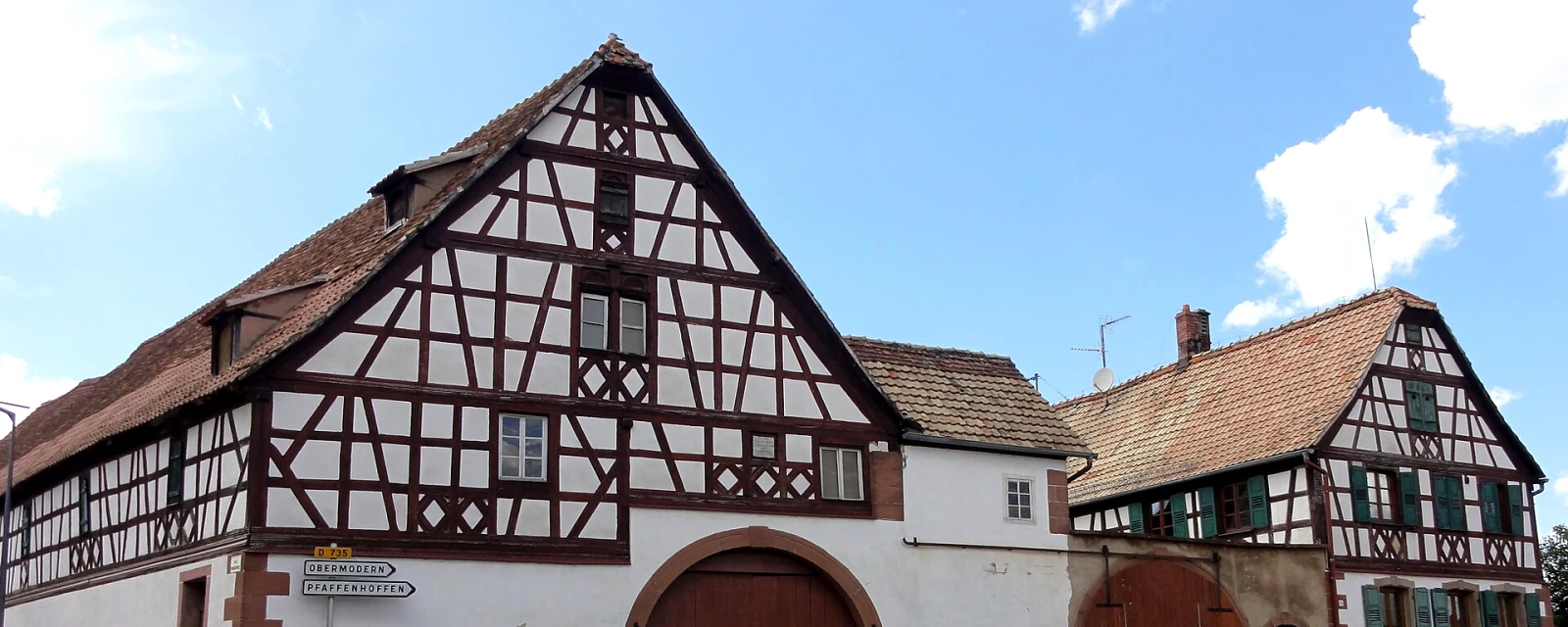 Vue de Buswiller, Bas-Rhin