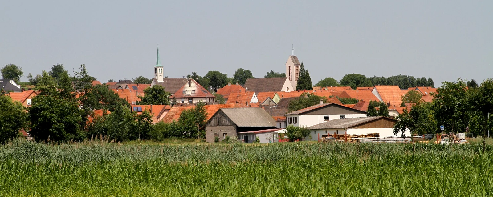 Vue de Buhl, Bas-Rhin