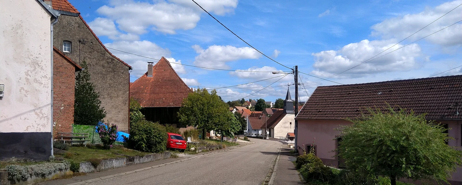 Vue de Burbach, Bas-Rhin