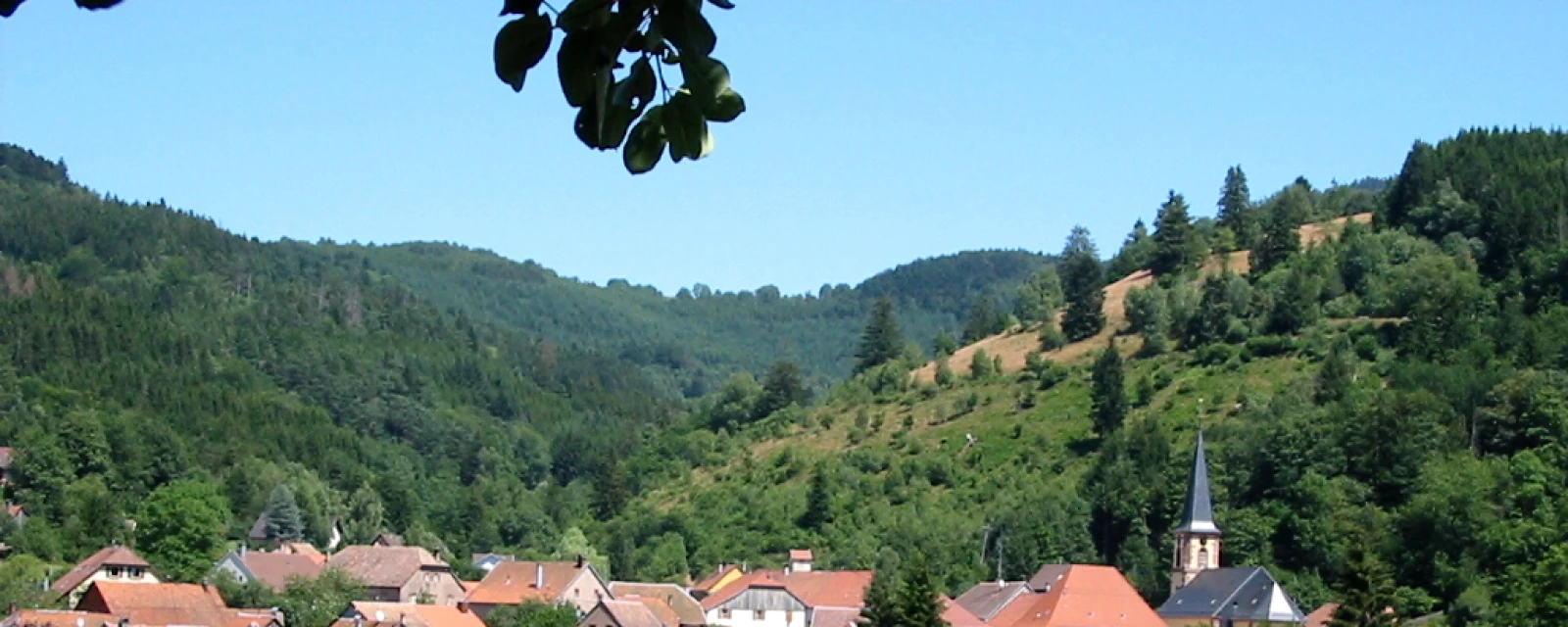 Vue de Colroy-la-Roche, Bas-Rhin