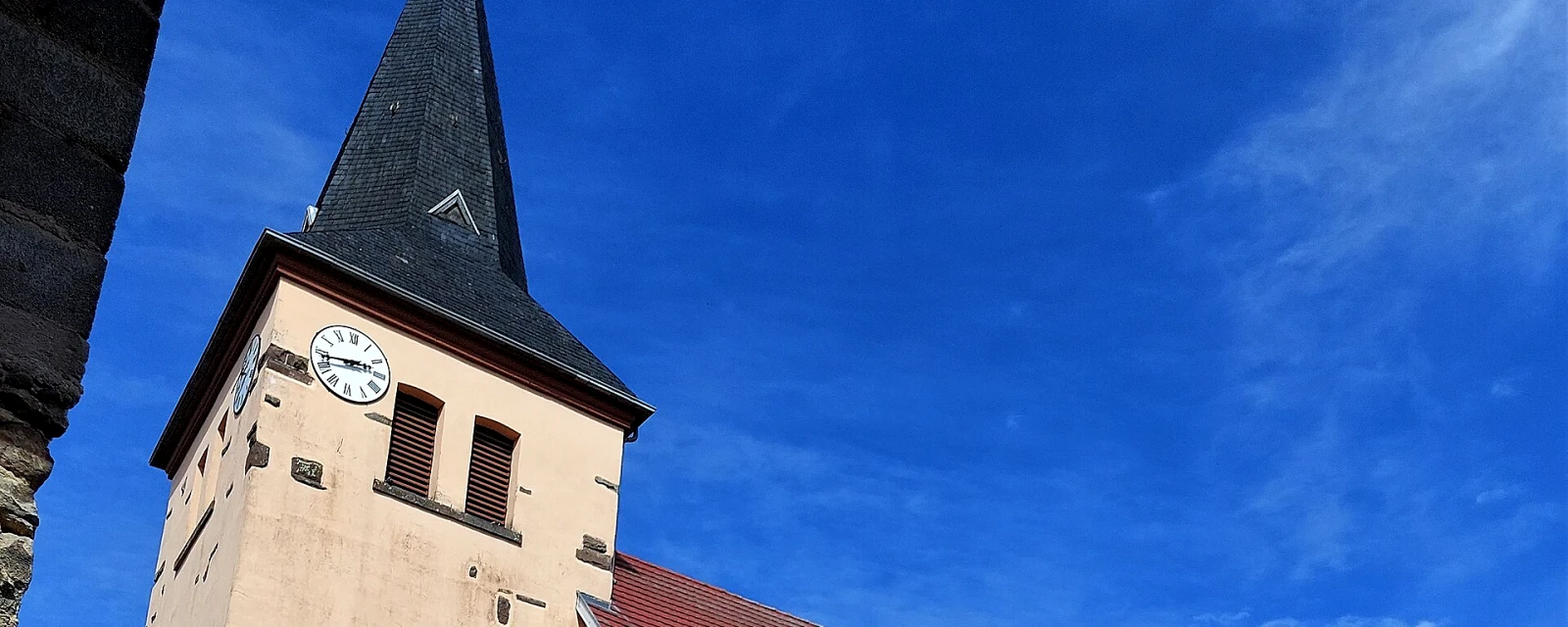 Vue de Dehlingen, Bas-Rhin