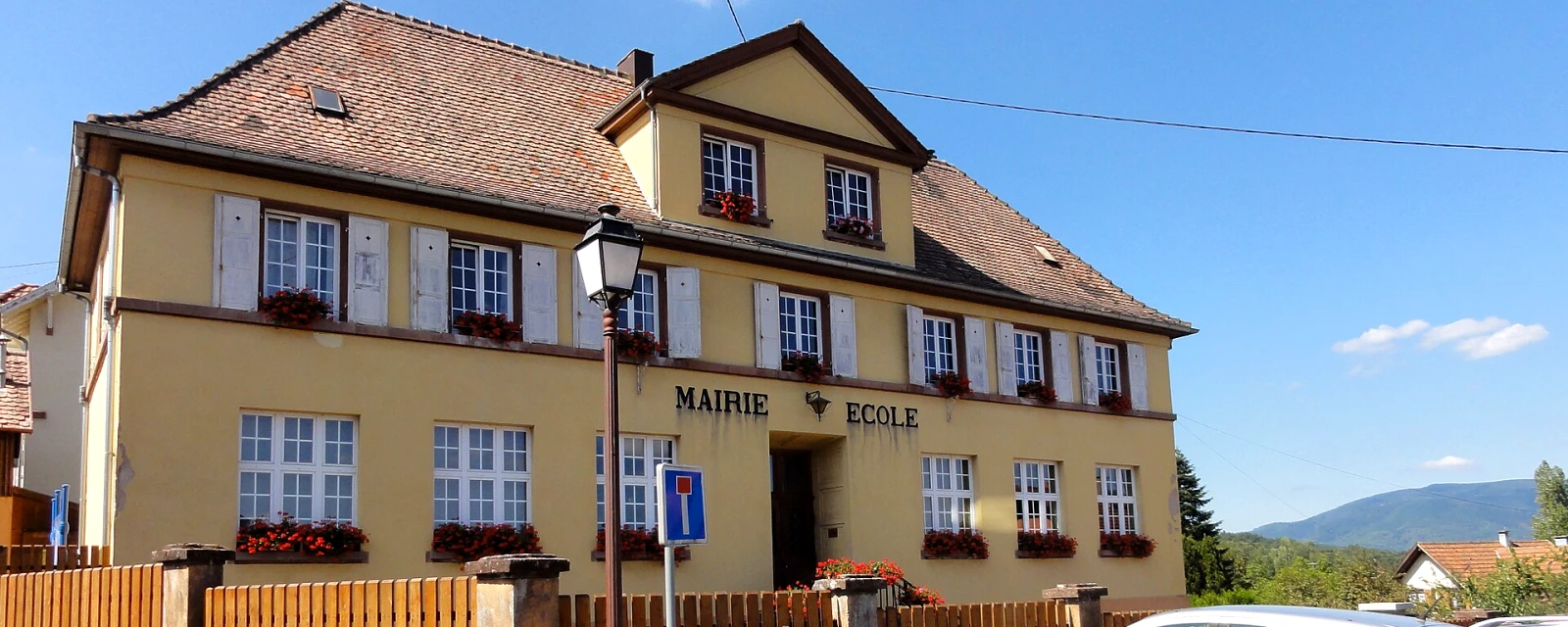 Vue de Dieffenbach-au-Val, Bas-Rhin