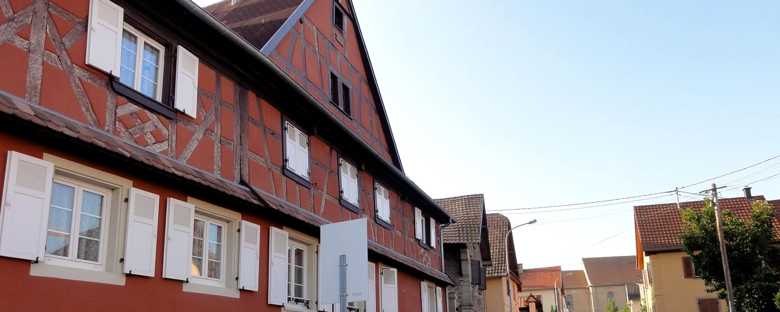 Vue de Dingsheim, Bas-Rhin