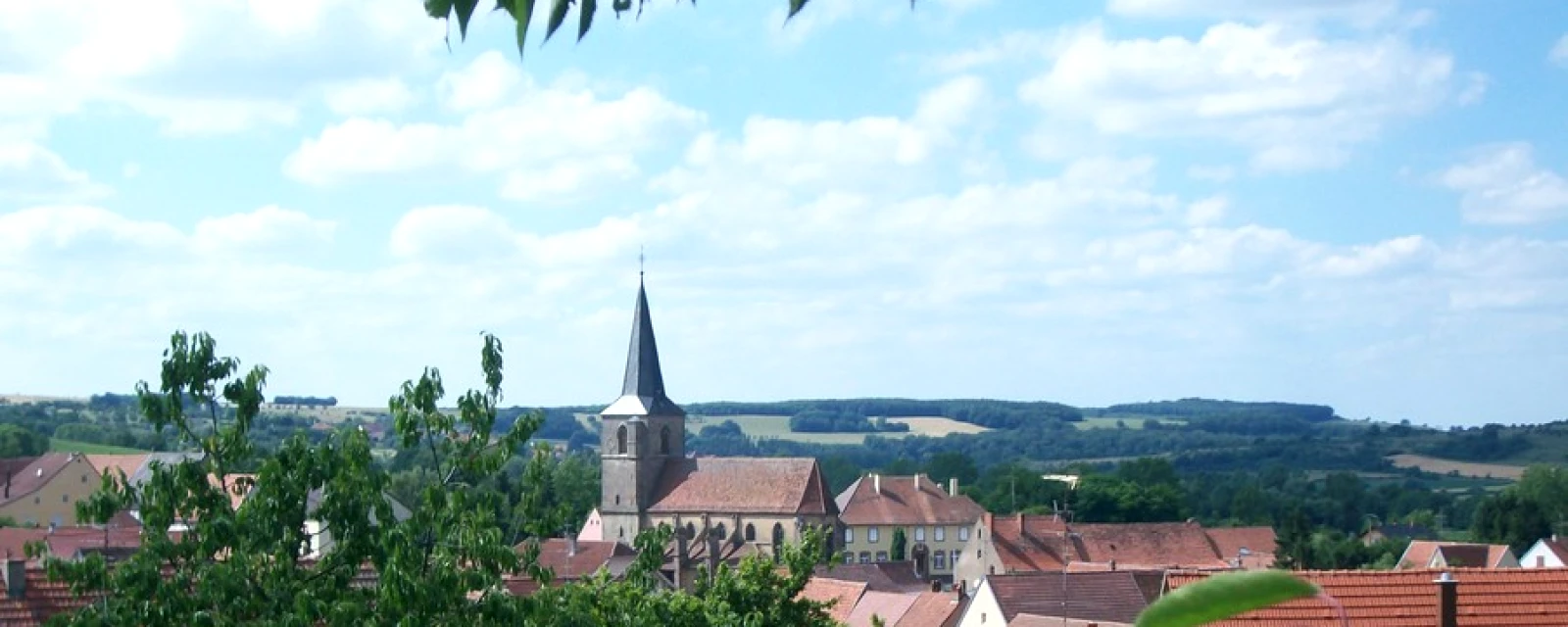 Vue de Domfessel, Bas-Rhin