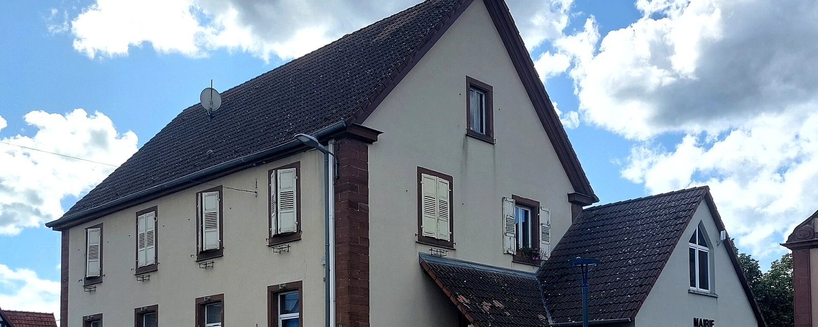 Vue de Durrenbach, Bas-Rhin