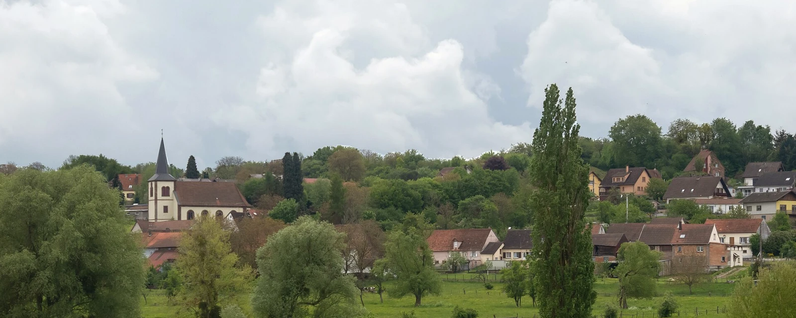 Vue de Durstel, Bas-Rhin