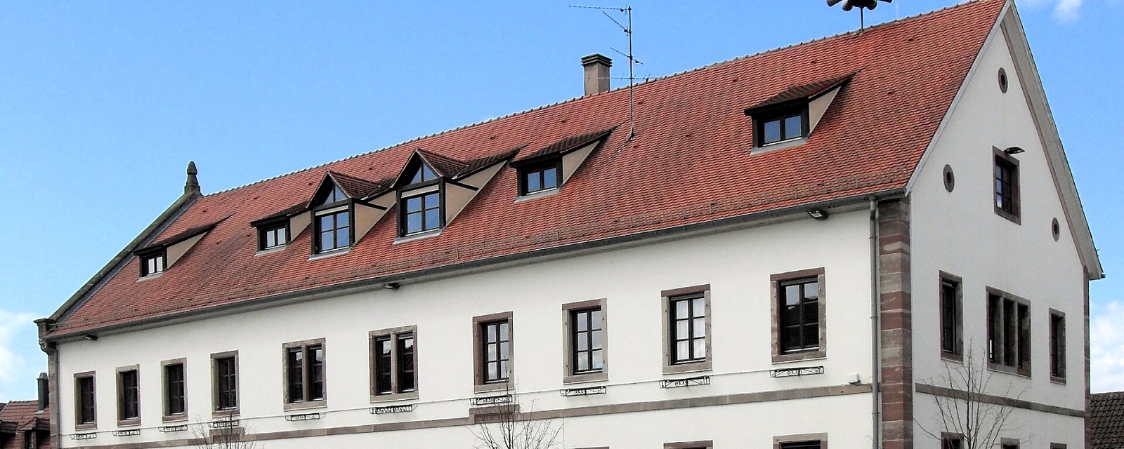 Vue de Ebersheim, Bas-Rhin
