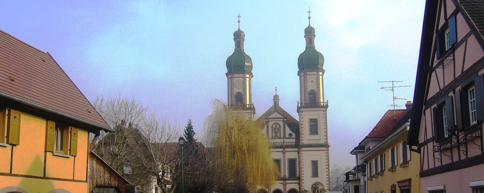 Vue de Ebersmunster, Bas-Rhin