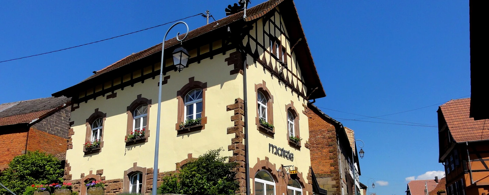Vue de Engwiller, Bas-Rhin