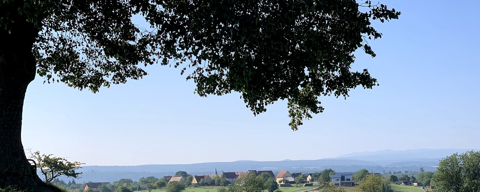 Vue de Eschbourg, Bas-Rhin