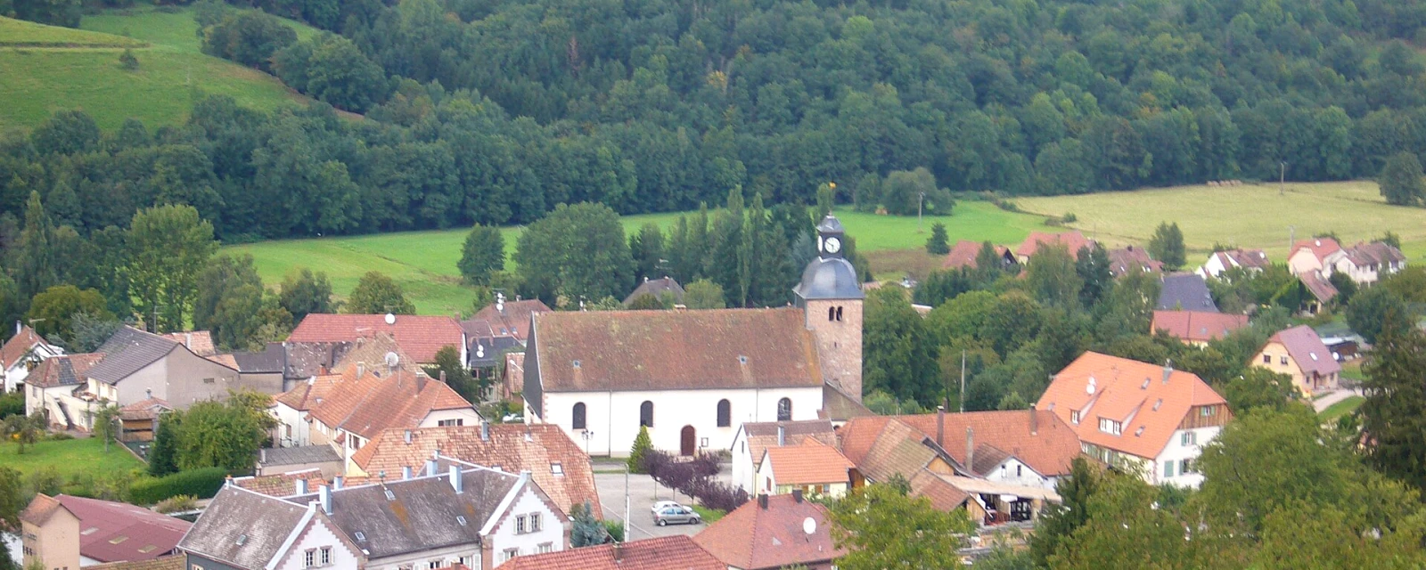 Vue de Fouchy, Bas-Rhin