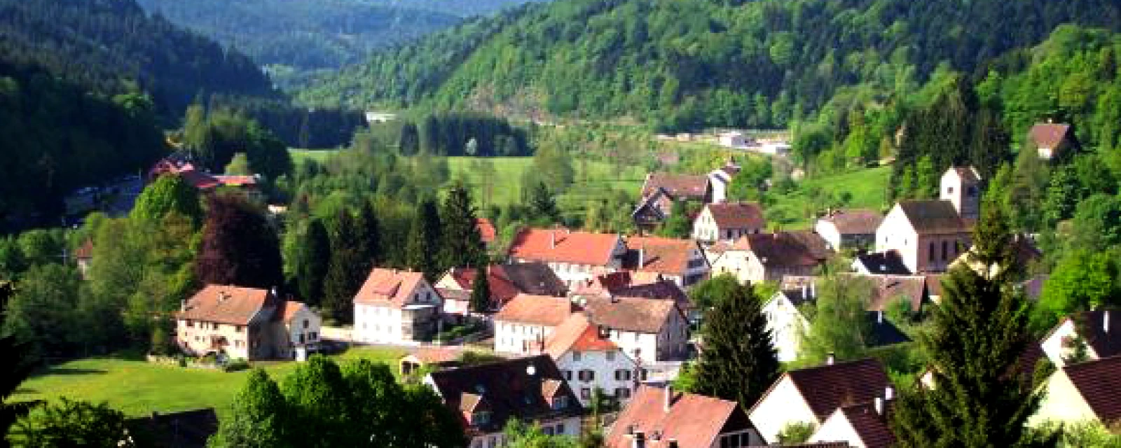 Vue de Fouday, Bas-Rhin