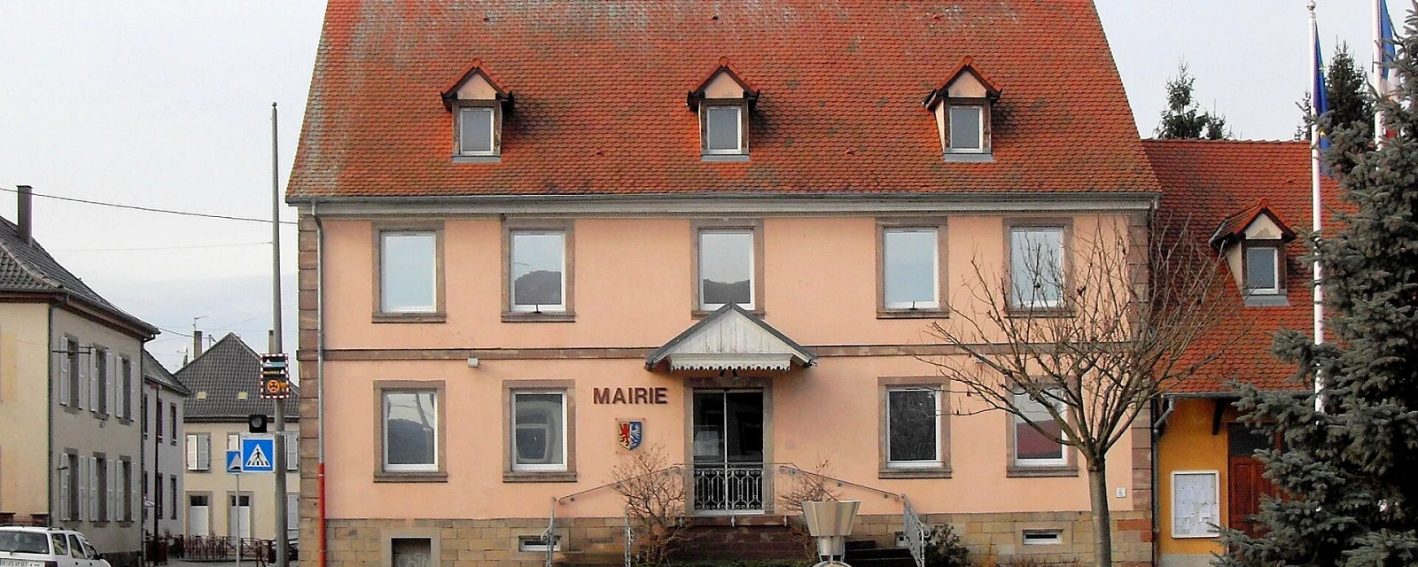 Vue de Geudertheim, Bas-Rhin