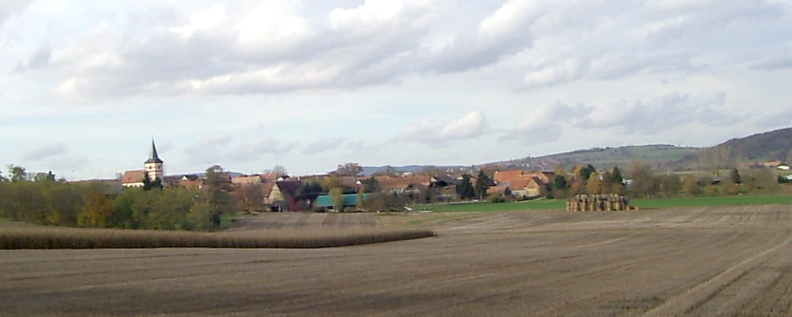 Vue de Gottesheim, Bas-Rhin