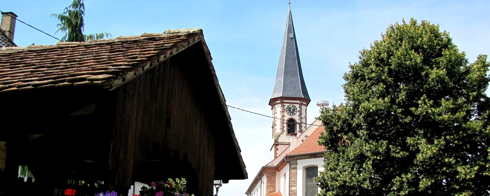 Vue de Herbsheim, Bas-Rhin