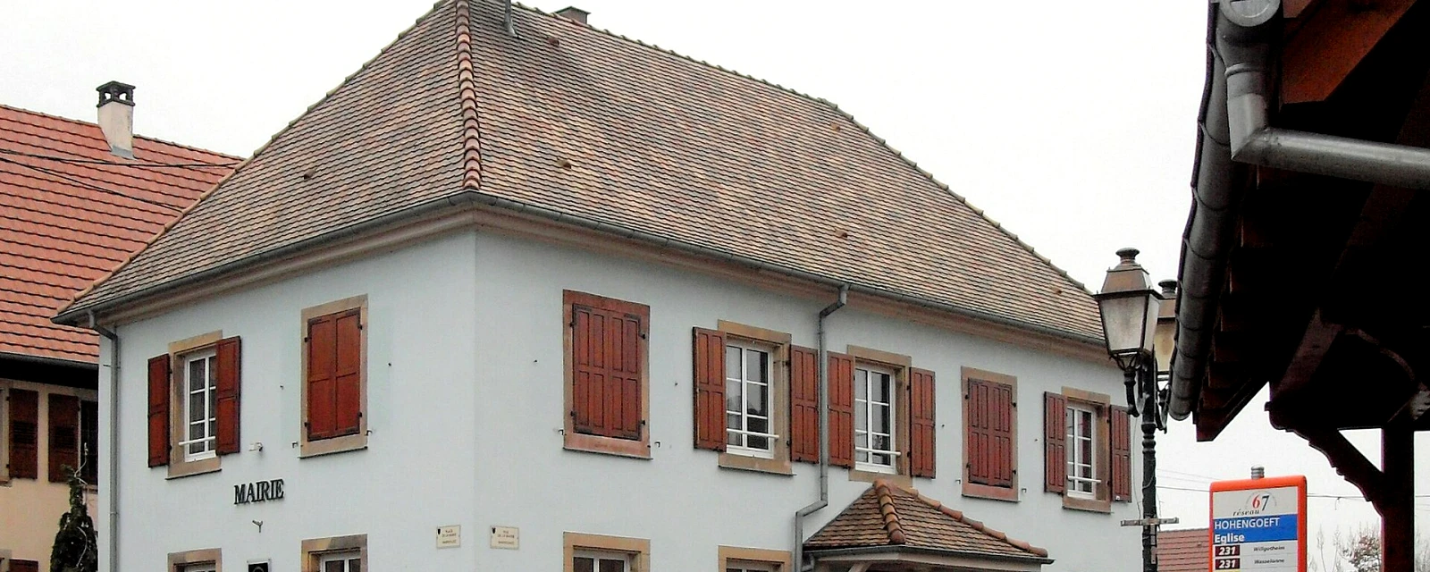 Vue de Hohengœft, Bas-Rhin