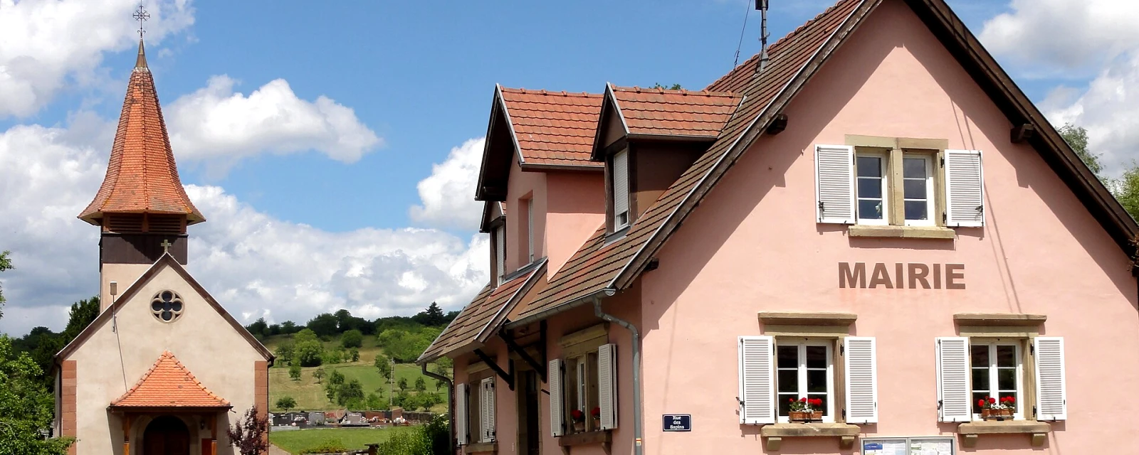 Vue de Issenhausen, Bas-Rhin