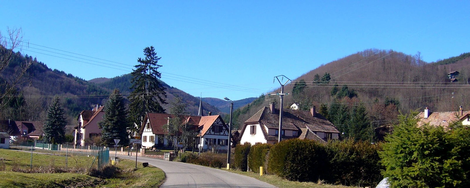 Vue de Lalaye, Bas-Rhin