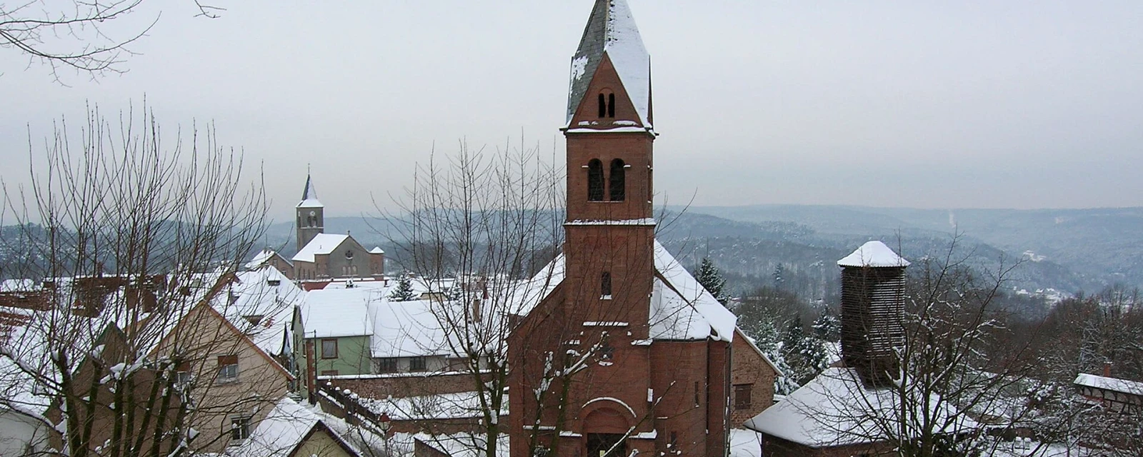 Vue de Lichtenberg, Bas-Rhin