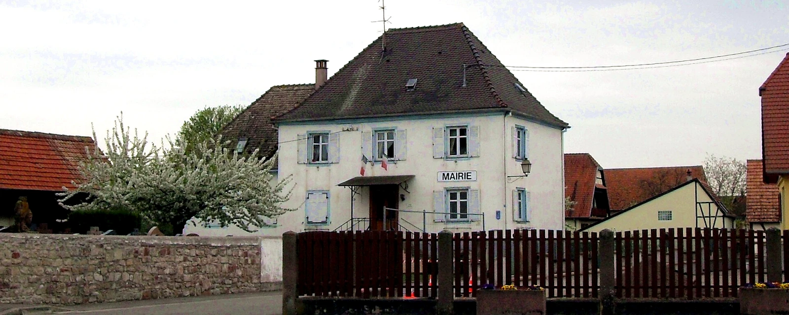 Vue de Limersheim, Bas-Rhin
