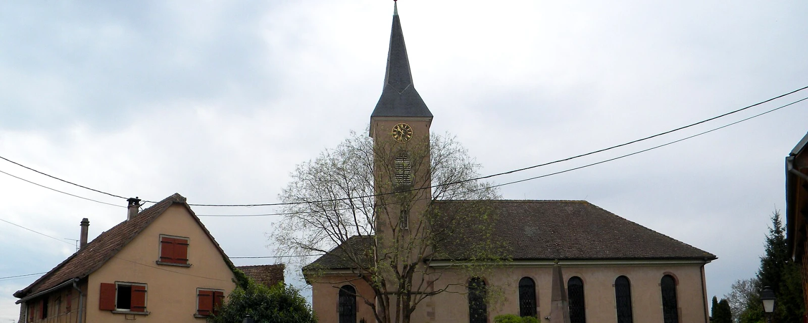 Vue de Lipsheim, Bas-Rhin