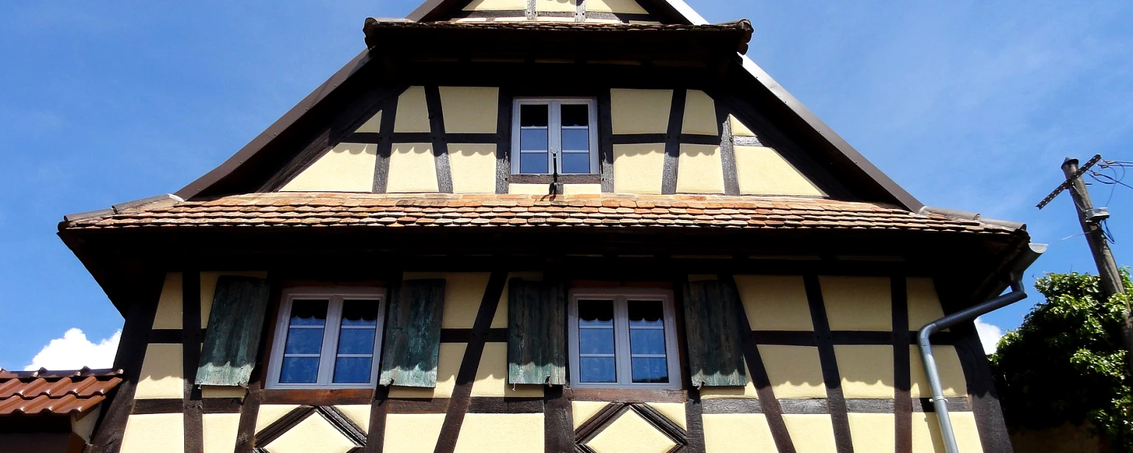 Vue de Melsheim, Bas-Rhin