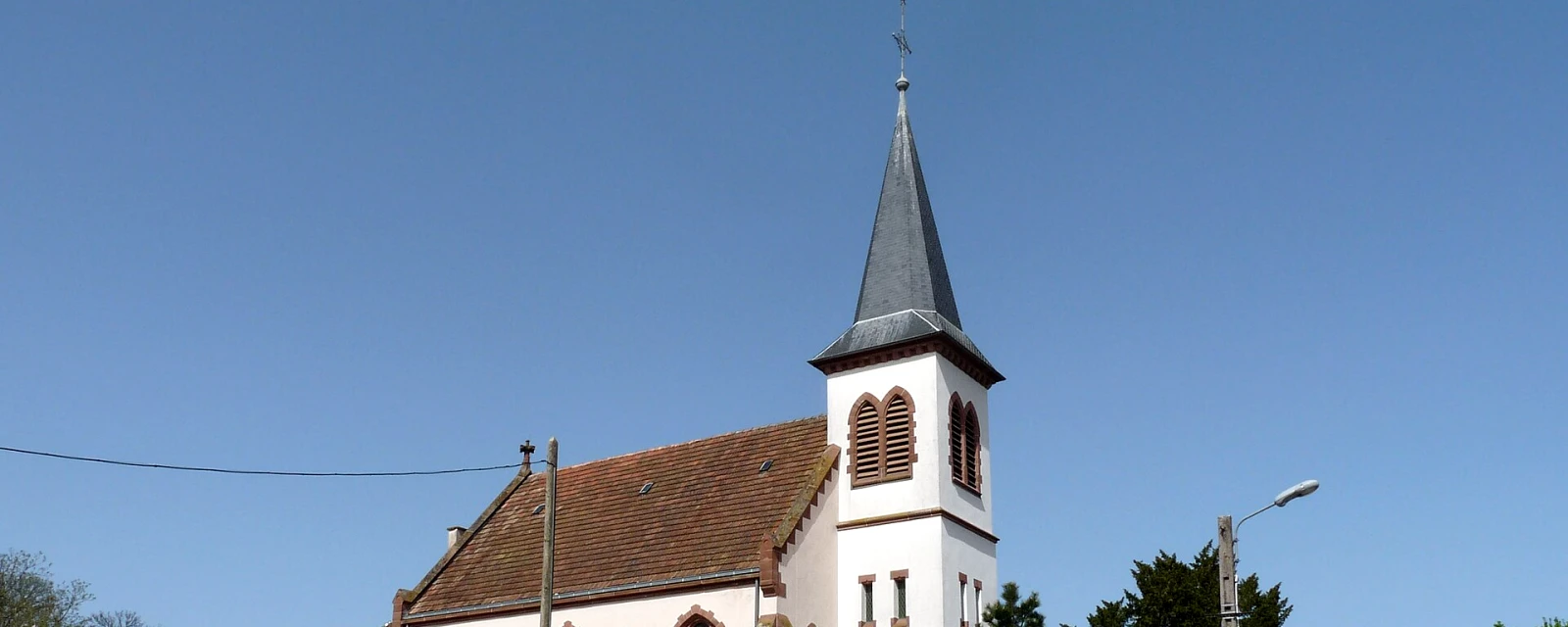 Vue de Merkwiller-Pechelbronn, Bas-Rhin