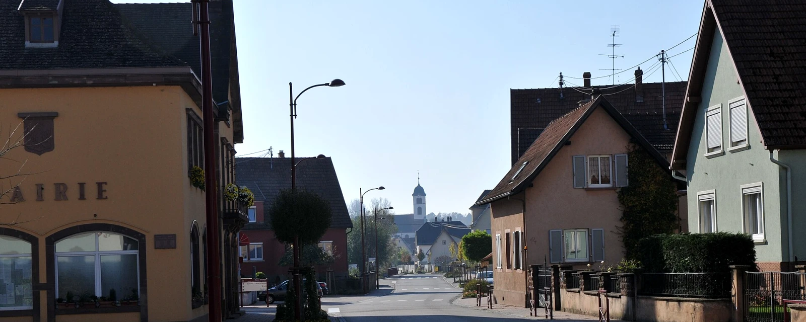 Vue de Mertzwiller, Bas-Rhin