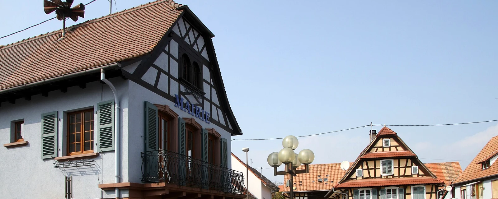 Vue de Morsbronn-les-Bains, Bas-Rhin