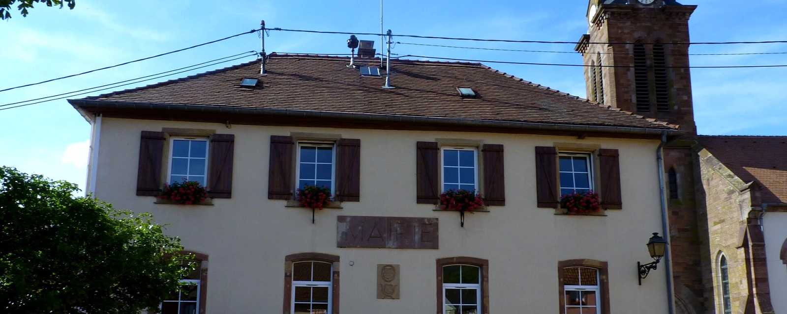 Vue de Muhlbach-sur-Bruche, Bas-Rhin