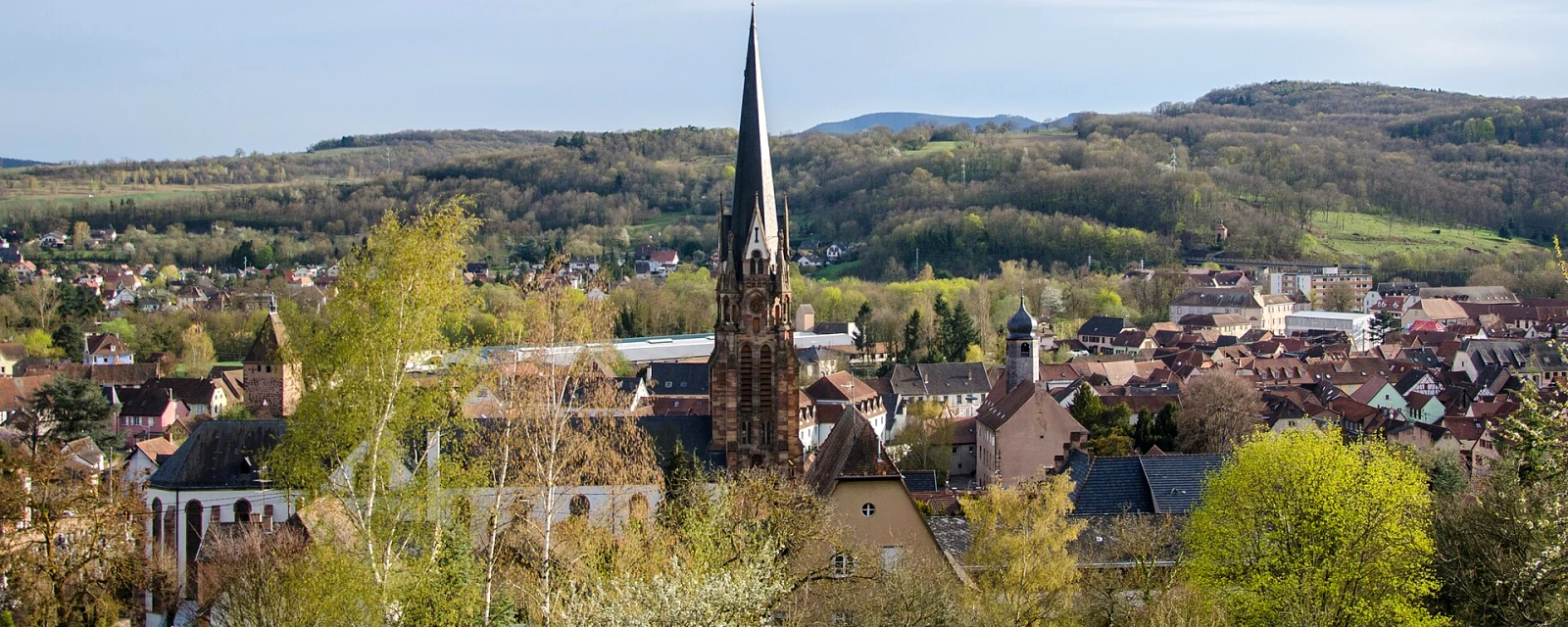 Vue de Mutzig, Bas-Rhin