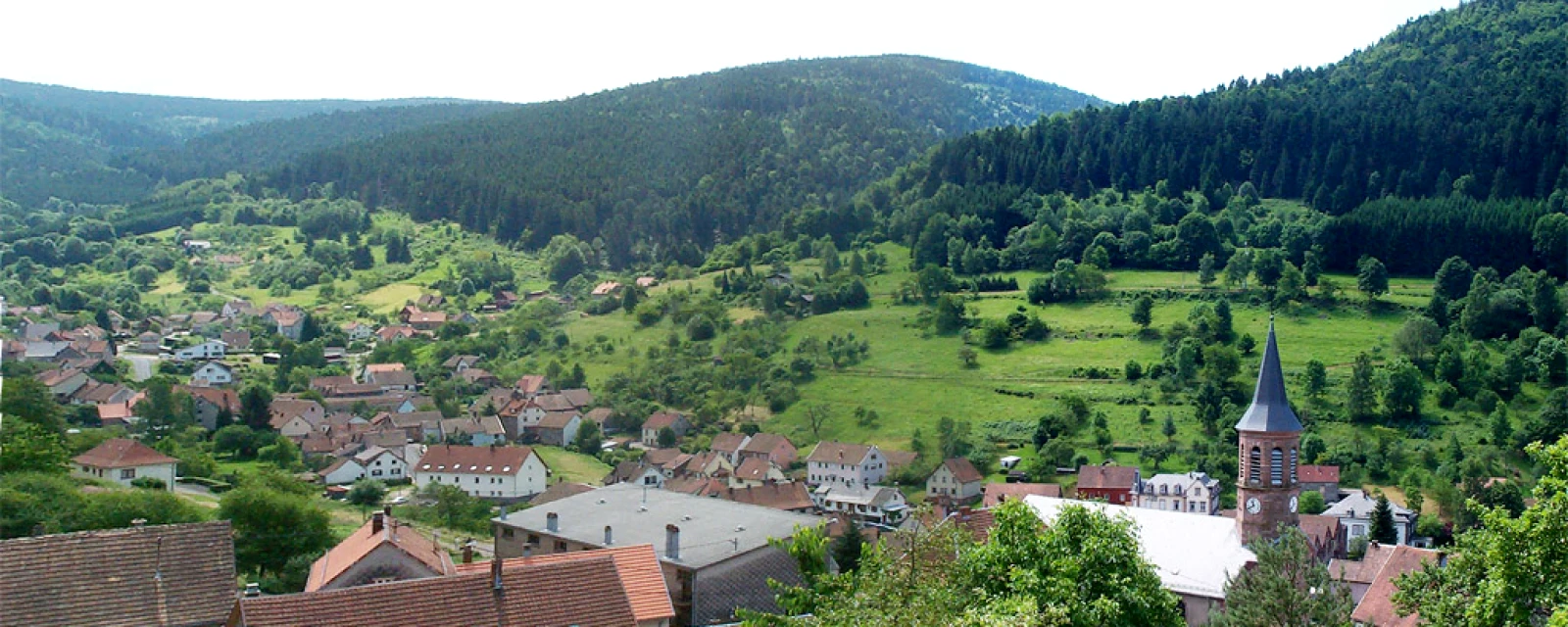 Vue de Natzwiller, Bas-Rhin