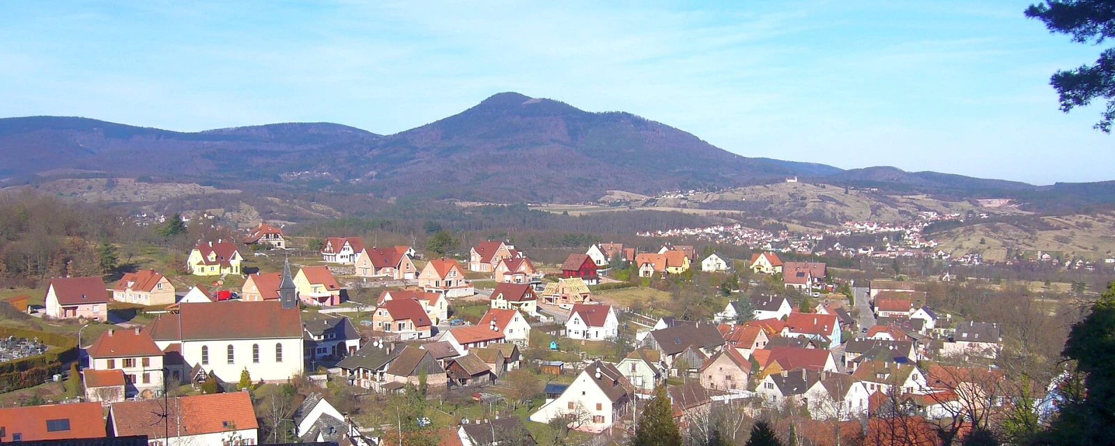 Vue de Neubois, Bas-Rhin