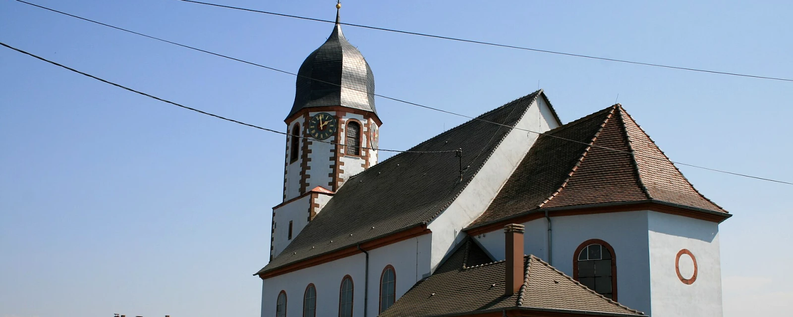 Vue de Niederlauterbach, Bas-Rhin