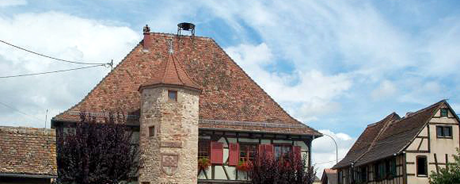 Vue de Niedernai, Bas-Rhin
