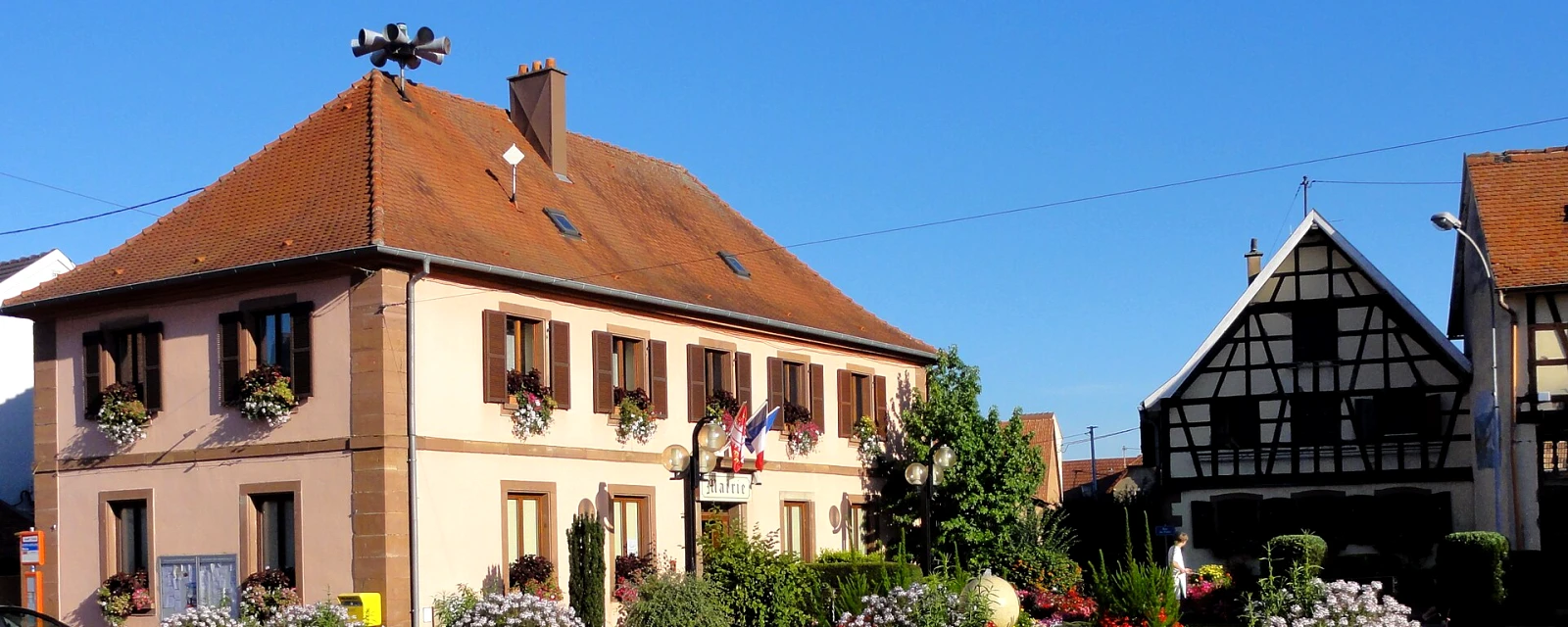 Vue de Niederschaeffolsheim, Bas-Rhin