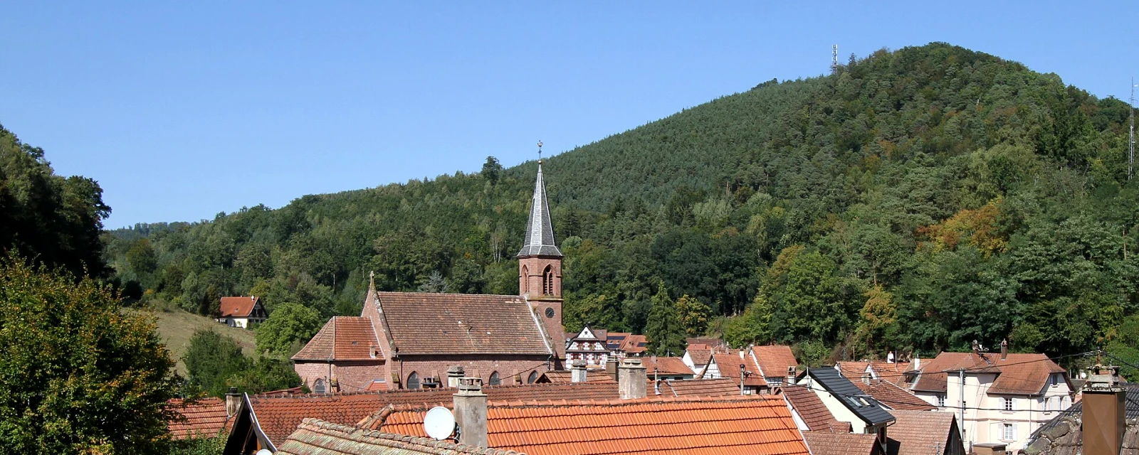 Vue de Niedersteinbach, Bas-Rhin