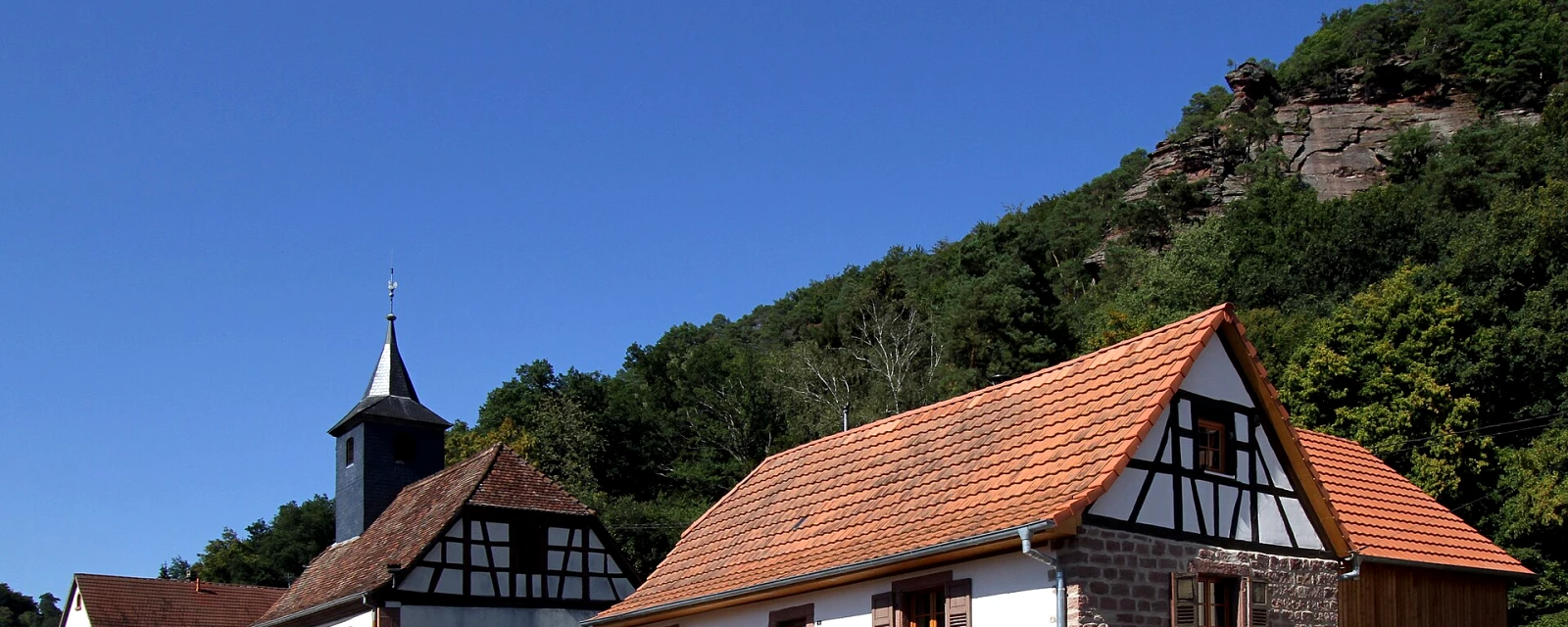 Vue de Obersteinbach, Bas-Rhin