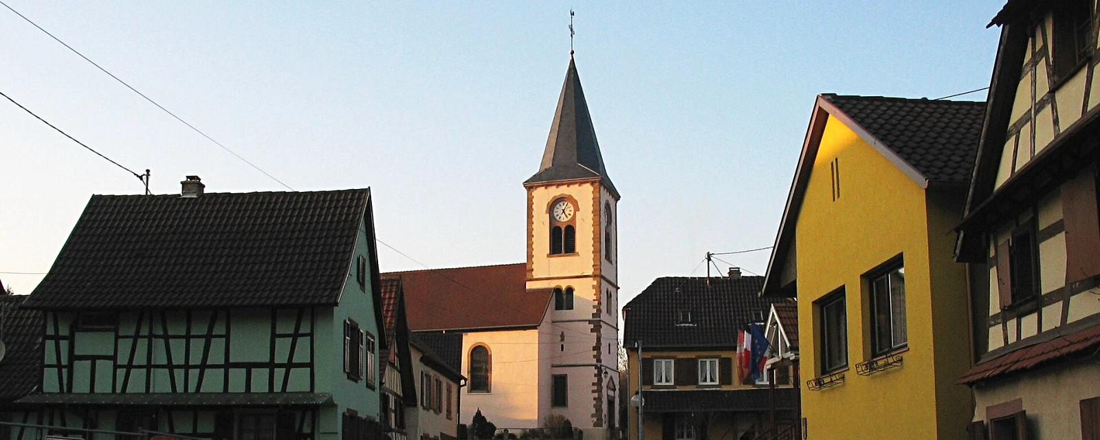 Vue de Odratzheim, Bas-Rhin