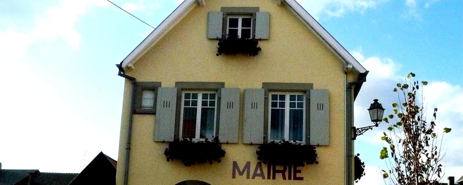 Vue de Ohnenheim, Bas-Rhin