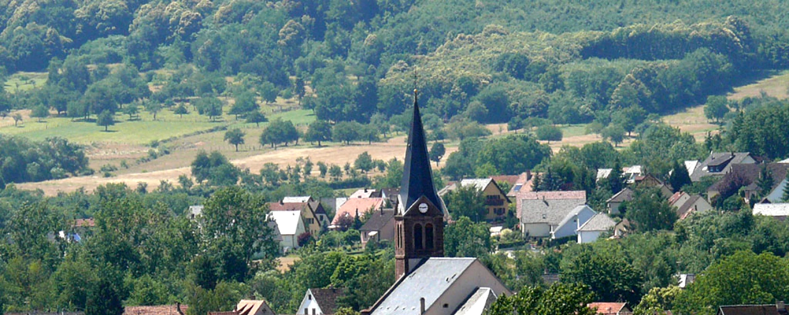 Vue de Otterswiller, Bas-Rhin