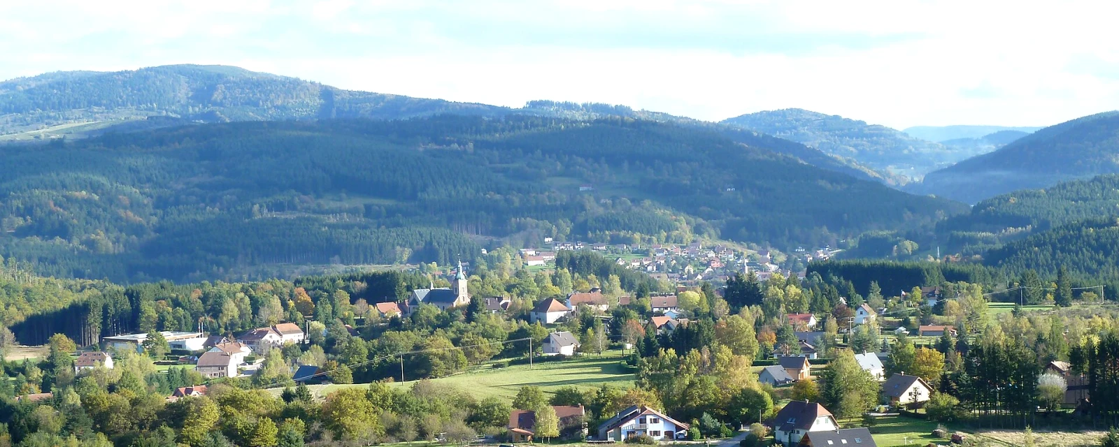 Vue de Plaine, Bas-Rhin