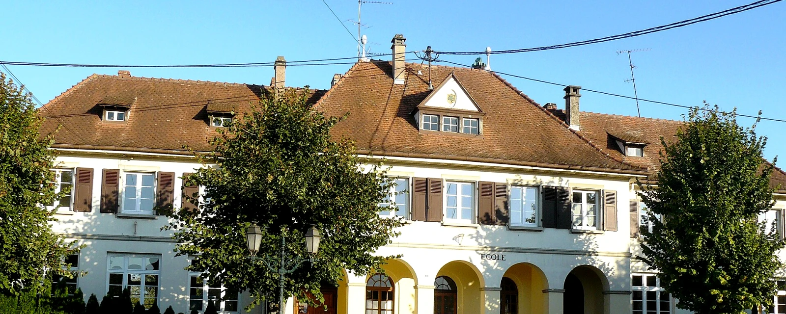 Vue de Saasenheim, Bas-Rhin