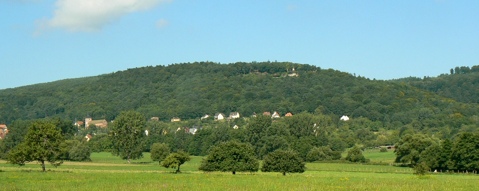 Vue de Saint-Jean-Saverne, Bas-Rhin