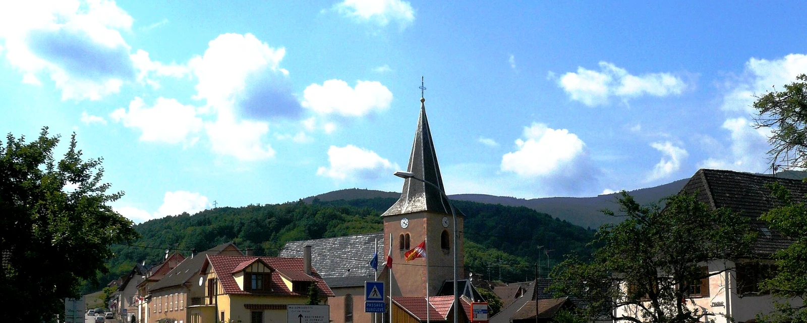 Vue de Saint-Martin, Bas-Rhin