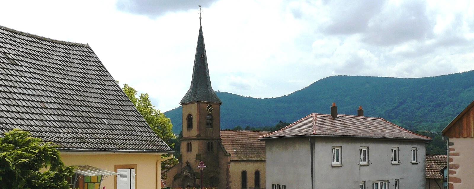 Vue de Saint-Maurice, Bas-Rhin