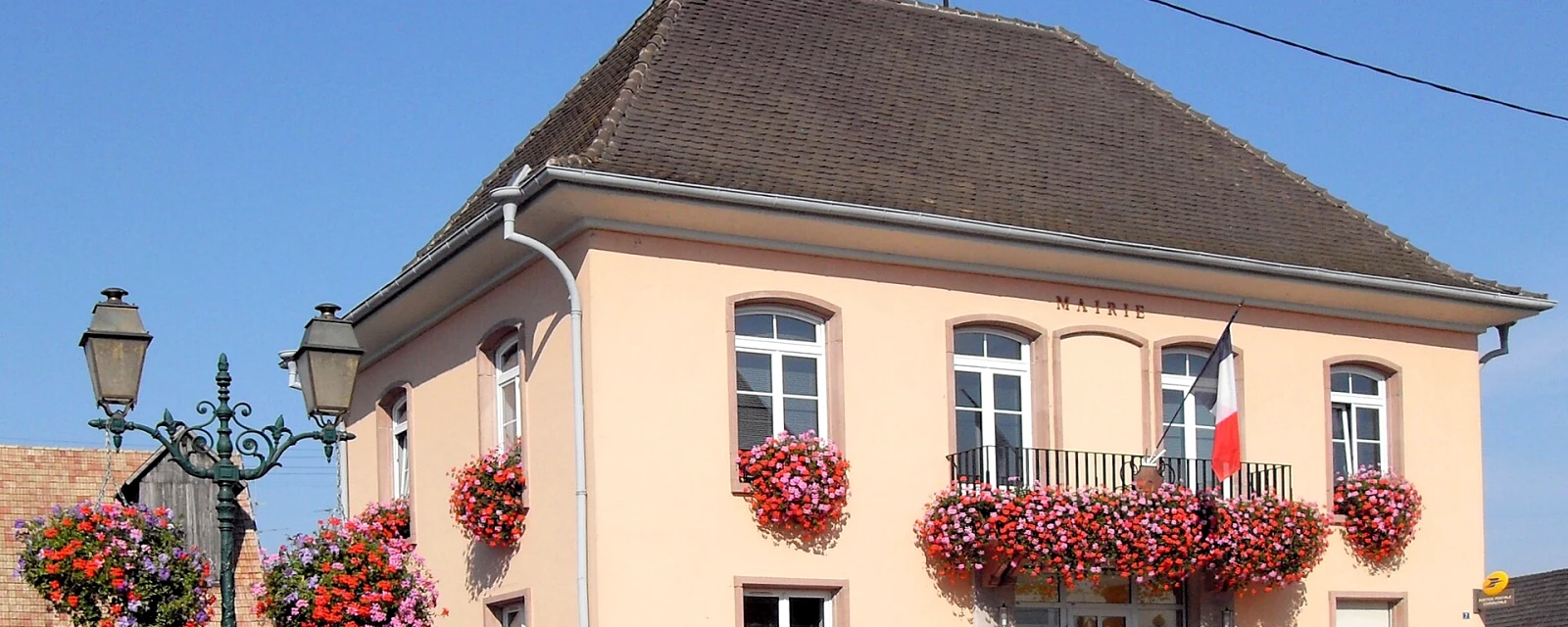 Vue de Schœnau, Bas-Rhin