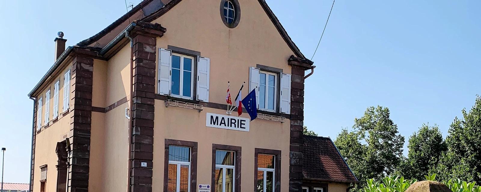 Vue de Schœnbourg, Bas-Rhin